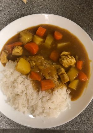 美味雞肉咖哩飯 的食譜成品照片