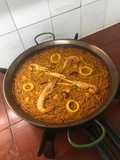 Fideuá de mariscos