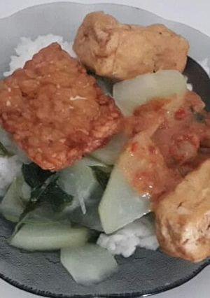 Foto resep Sayur bayam labu siam