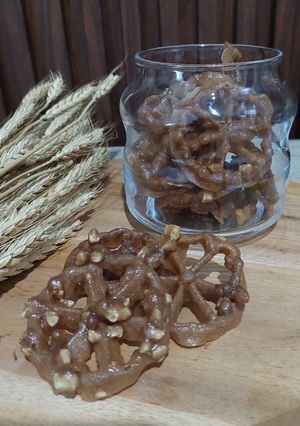 Foto resep Kembang Goyang Cokelat Mete