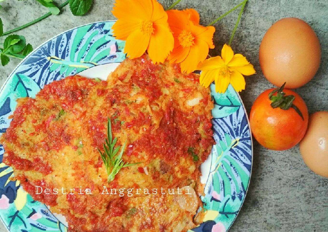 Resep Balado Telur Dadar Padang Anti Gagal