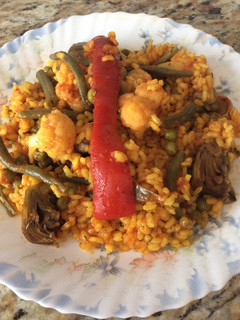 Una foto de Arroz con verduras