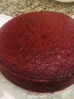 A picture of Red velvet cake #weeklyjikonichallenge.