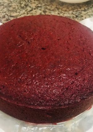 A picture of Red velvet cake #weeklyjikonichallenge.