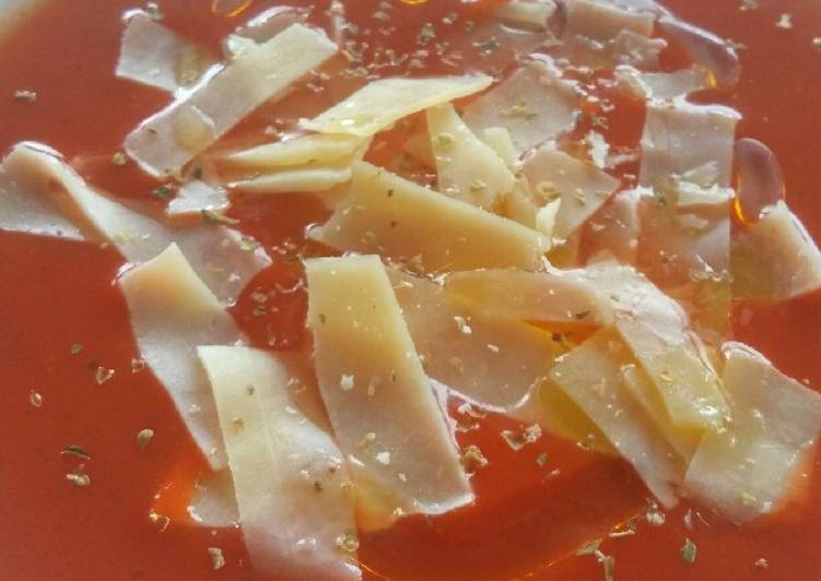 Gazpacho Parmesano🍅🧀