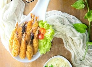 Foto resep Ebi Furai with Tartar Sauce