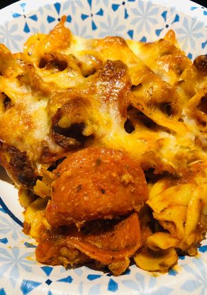 A picture of Pizza Noodle 🍕 Bake.