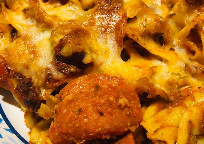 Pizza Noodle  Bake