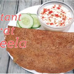 A picture of Singhoda cheela || Mehrotra's Kitchen.