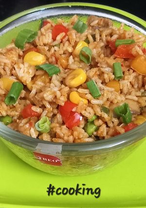 A picture of Malaysian Fried Rice.
