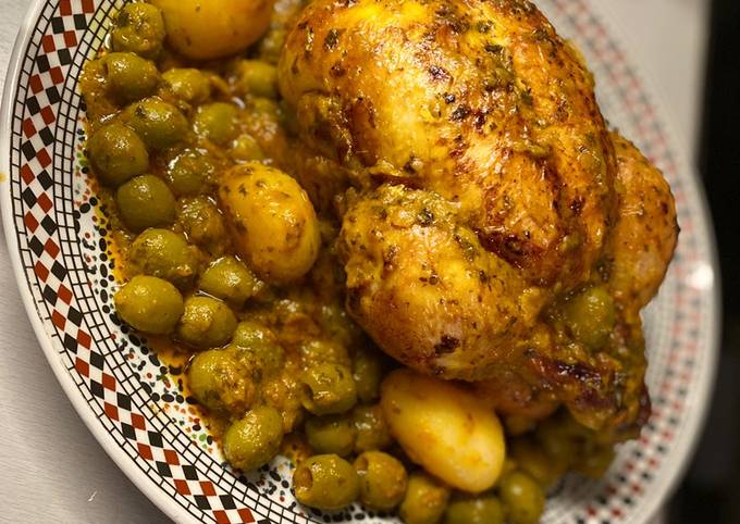 Poulet Aux Olives Et Au Citron Confit De Imso_212 - Cookpad