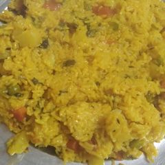 Veg pulao A picture of Veg pulao.