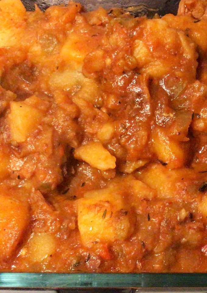 Una foto de Estofado de ternera con patatas