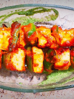 પનીર ટીકા ડ્રાય (paneer tikka dry recipe in gujarati) રેસીપી મુખ્ય ફોટો