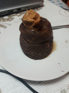 Una foto de Mugcake brownie