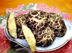Grízes - kakaós keksz recept fotója