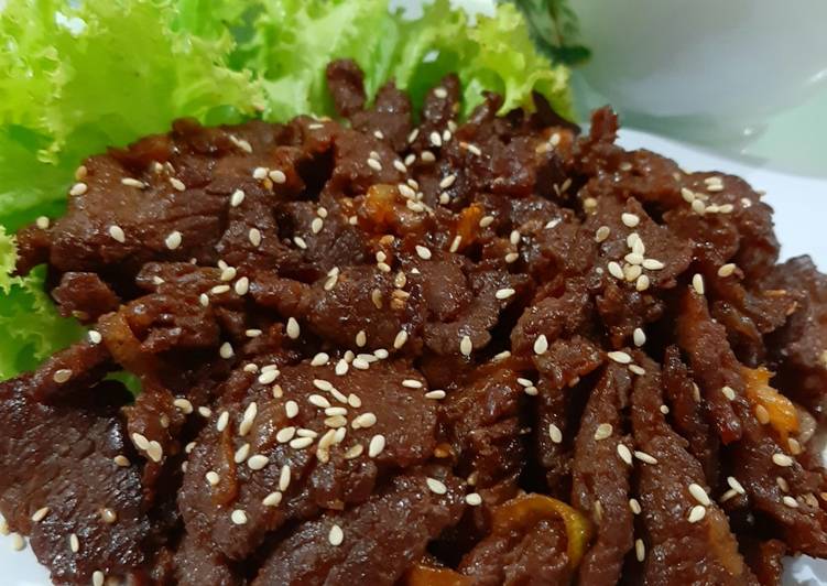 Beef Bulgogi Korean Style