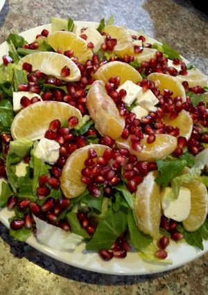 صورة لوصفة سلطة الجرجير والبرتقال 🥗
