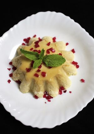 A picture of Paneer Pudding.