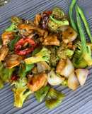 Asian sticky chicken