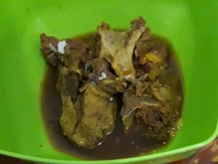 Cara Gampang Menyiapkan Resep Soup tulang sapi dan sambal nanas yang Lezat Sekali Anti Ribet, Lezat