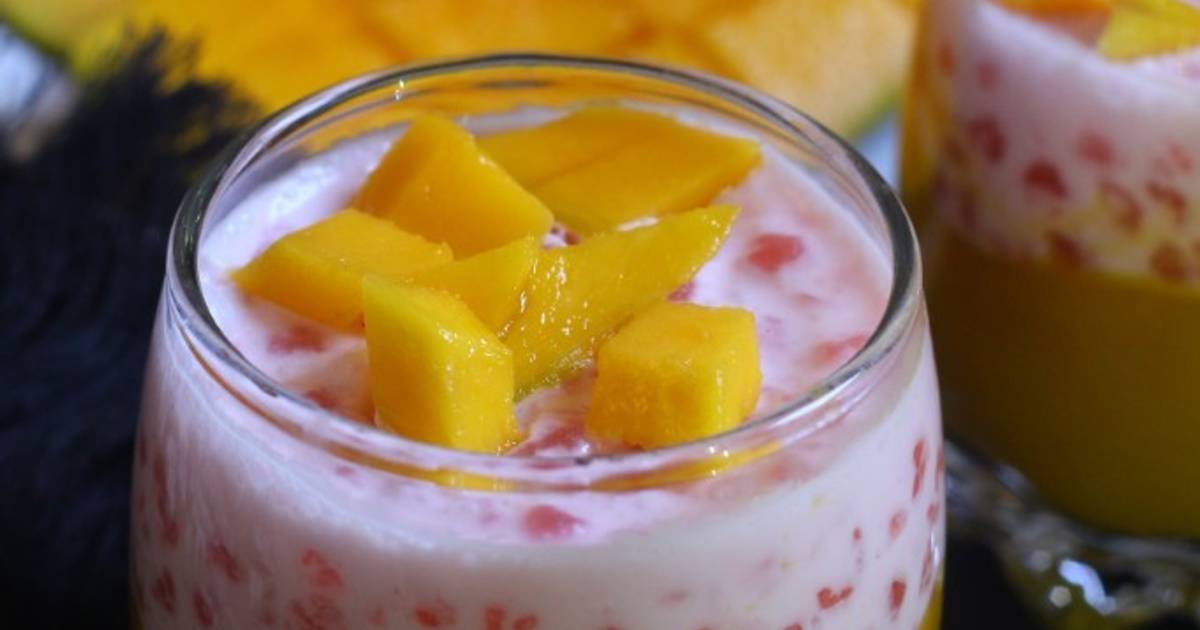 14 resep mango sago enak dan sederhana - Cookpad