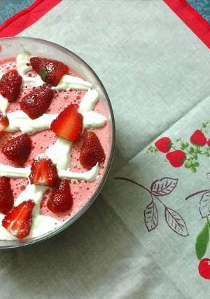 A picture of Strawberry Souffle.