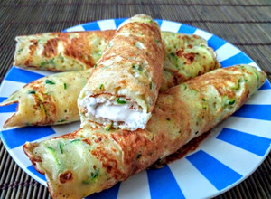 Cukkini palacsinta recept fotója