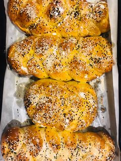 عکسی از دستور نان خالا Challah bread 🥖