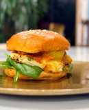 Haloumi burger