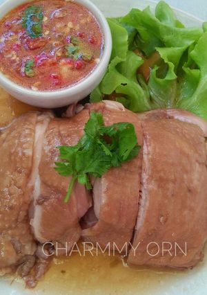 รูปของ ไก่ต้มน้ำปลา