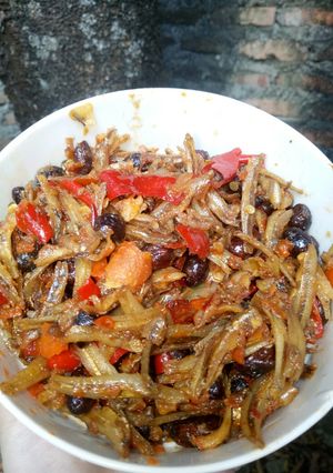 Foto resep Sambal Teri Kacang Pedas