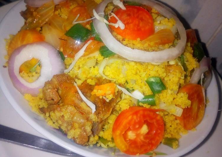 Cous cous jollof