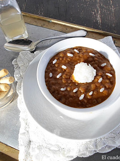 Una foto de Lentejas con Verduras {Olla rápida}