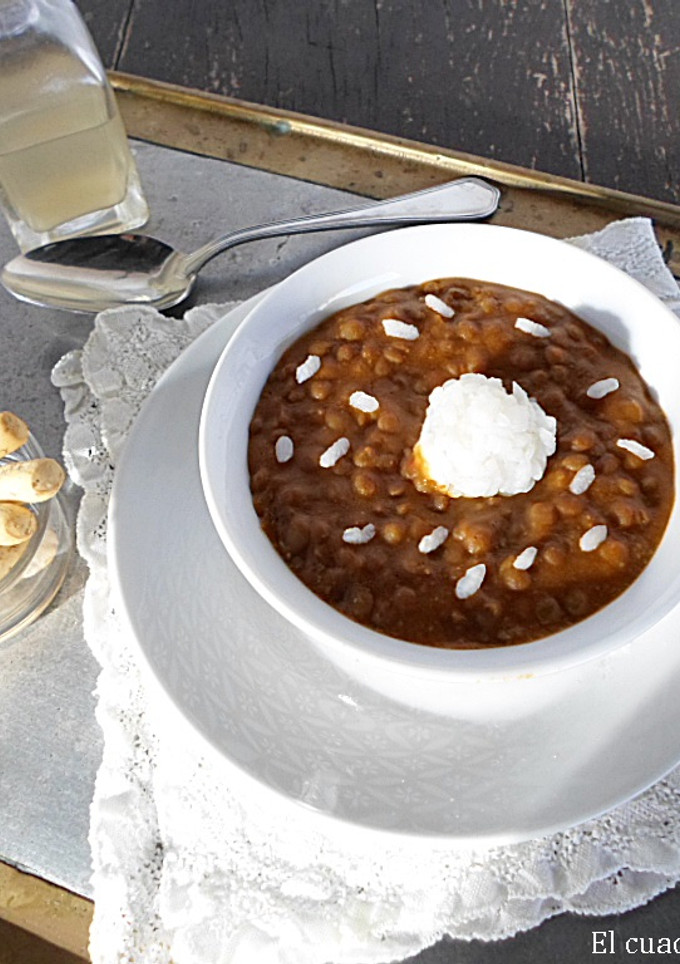 Una foto de Lentejas con Verduras {Olla rápida}
