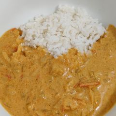 A picture of Tomato curry.