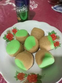 Foto resep Bolu Kukus Pandan Mocca lembut