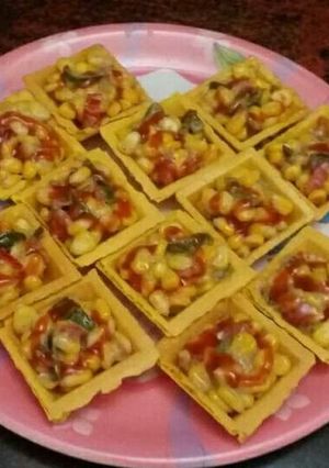 A picture of Sweet Corn canapes.