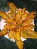 Palak Brinjal Pokoda