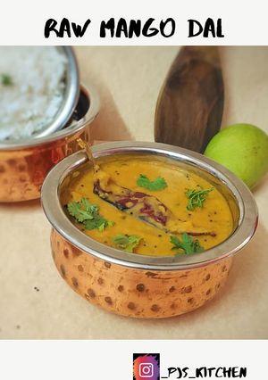 A picture of Raw Mango Dal.