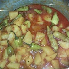 A picture of Achari aalu.