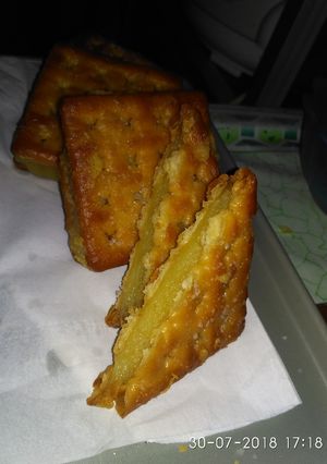 Foto resep Gabin goreng isi vla (homemade)