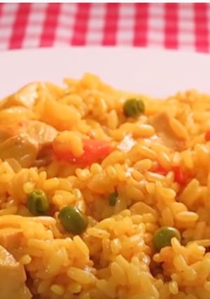 Una foto de Arroz con pollo