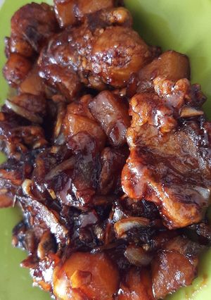 Foto resep Ayam Goreng Mentega & Kentang