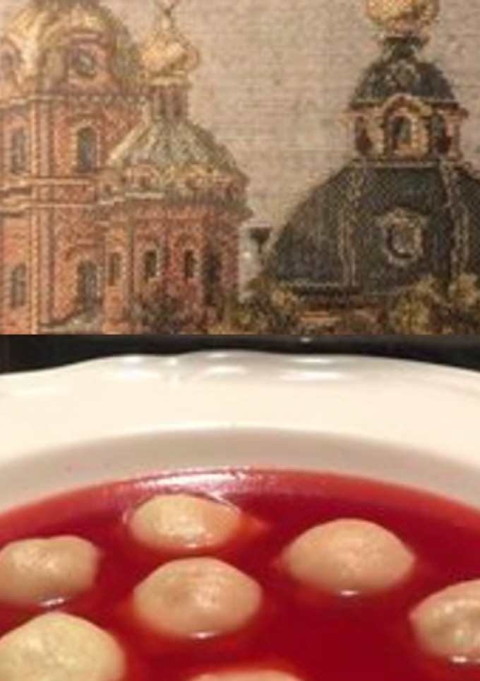 Lengyel barscs leves pilményivel recept fotója