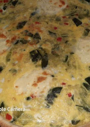 Una foto de Tarta de zapallito con masa casera fácil
