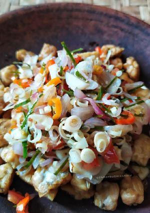 Foto resep Tempe Goreng Sambal Matah