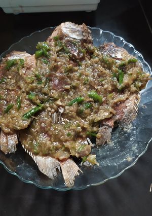 Foto resep Cobek ikan asin sepat