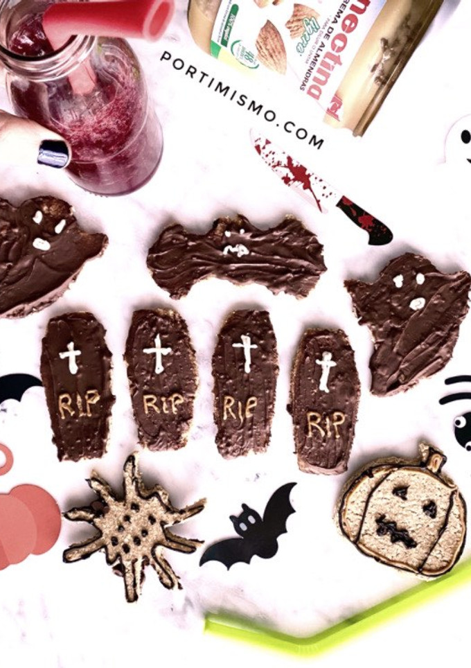 Una foto de Galletas de Avena sin horno (Halloween)