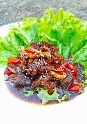 Foto resep Daging saos Lada hitam